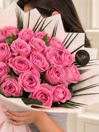 Premium Wham Pembe Gül Buket